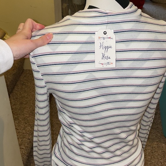 Womens New Hippie & Rose Shirt - Picture 6 of 6